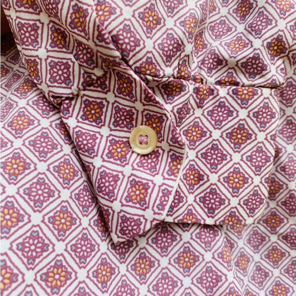 Vintage Geometric Button Up - Picture 5 of 7